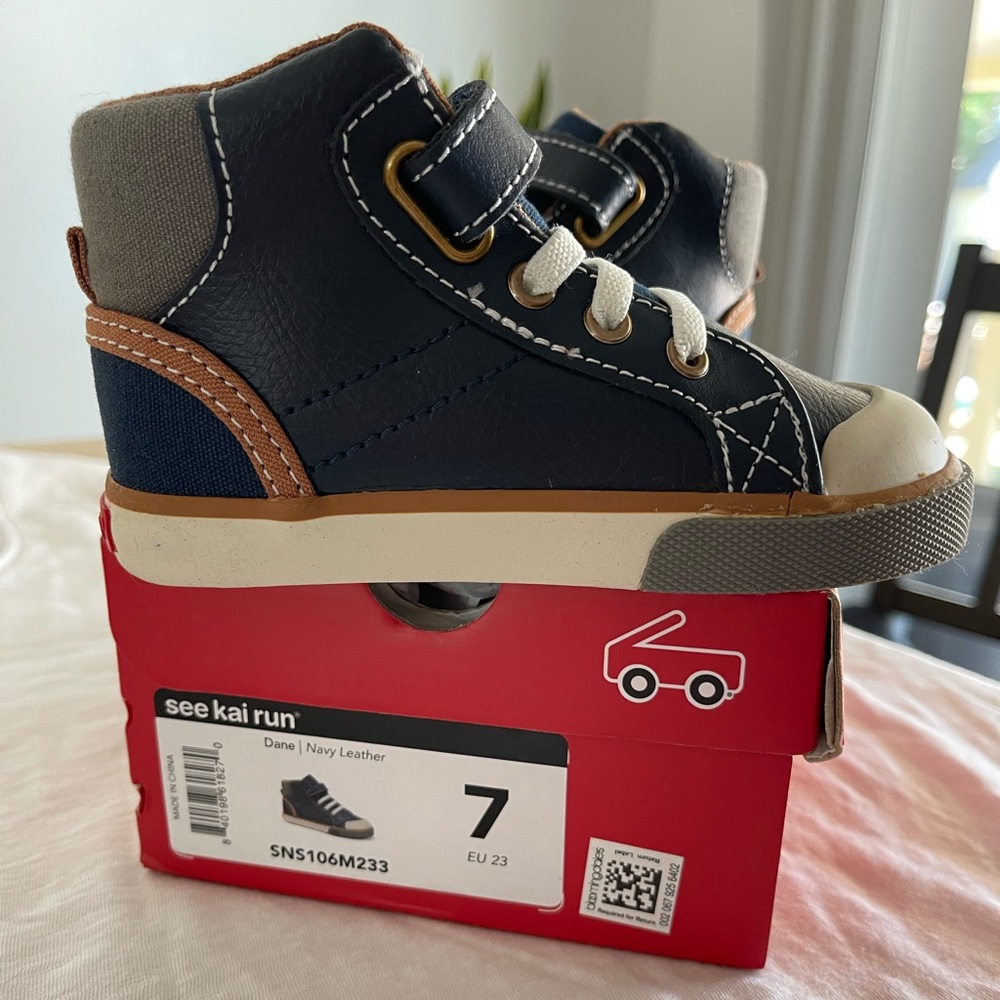 NIB See Kai Run toddler high tops